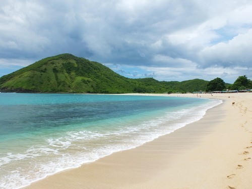 amazing Mawun beach on Lombok