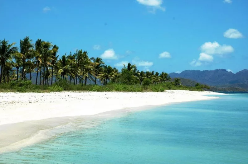 Gili Gede beach close to sekotong