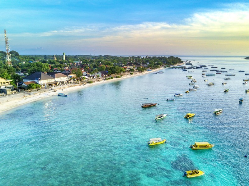 Best places to swim, dive and snorkel in Gili Trawangan