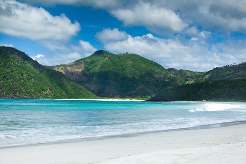 beach Selong Belanak in Lombok